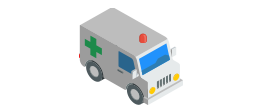 ambulance pour hôpital 06